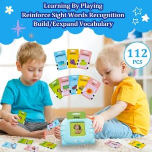 Smart Language Learning Flash Cards for Toddlers | Interactive Educational Toy for Early Speech, Reading & Vocabulary Development